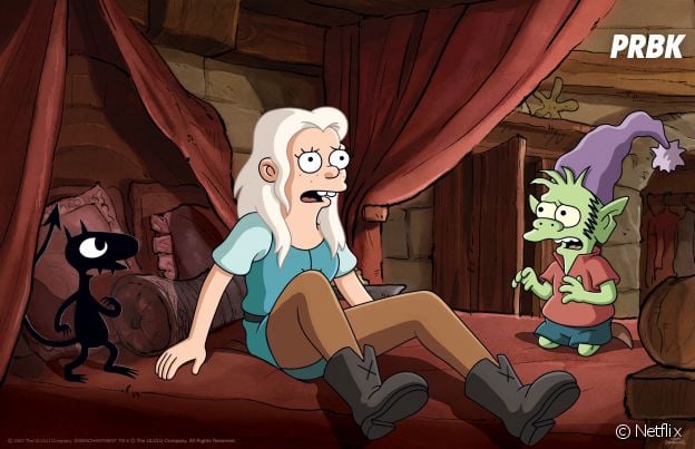 Elfo, Bean et Luci dans la saison 4 de Désenchantée