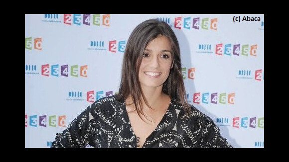 Tania Young ... à la présentation d'une émission sur France 3