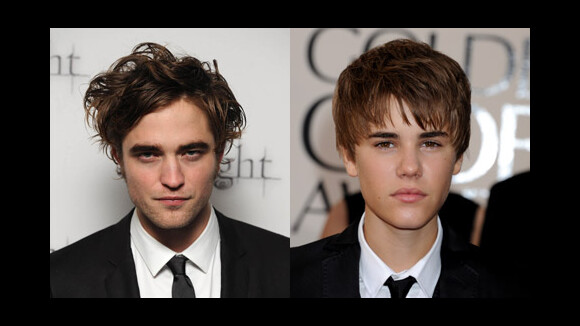 Justin Bieber et Robert Pattinson ... la guerre n'aura finalement pas lieu