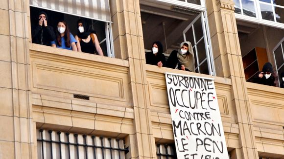 La Sorbonne, SciencePo Paris... les étudiants en colère face au duel Macron vs Le Pen, "Notre avenir nous est volé"