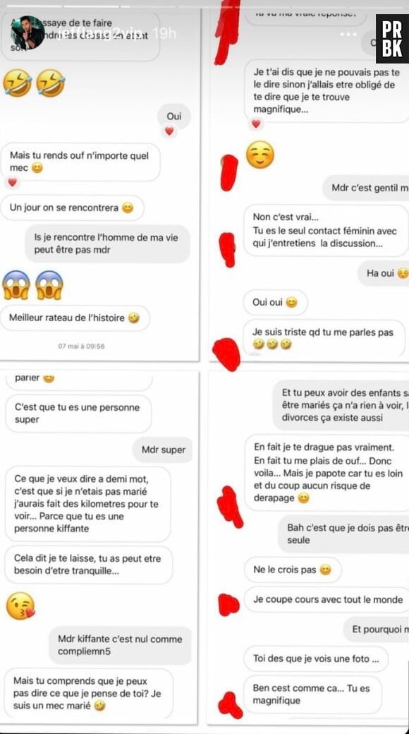 Jefflang2vip dévoile les massage d'un candidat toujours marié de MAPR à une autre femme.