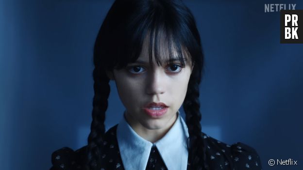 Mercredi avec Jenna Ortega sur Netflix