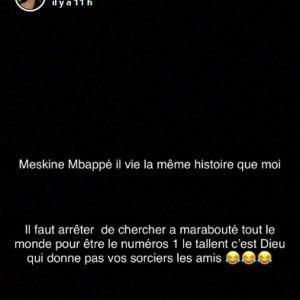 "Il vit la même histoire que moi" : Maëva Ghennam soutient Kylian Mbappé après l'histoire du marabout