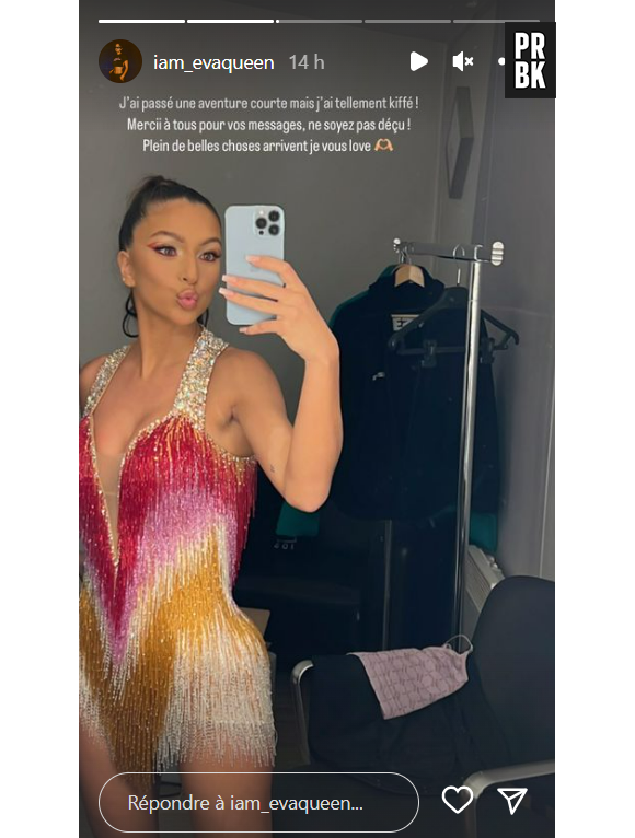 Danse avec les stars 2022 : Eva Queen éliminée, elle réagit sur Instagram