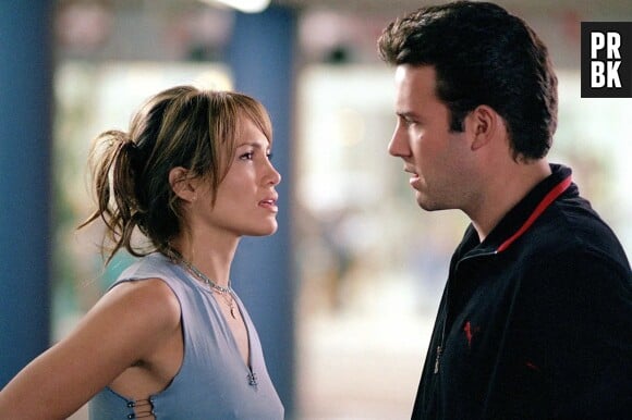 Jennifer Lopez et Ben Affleck dans le film Amours troubles sorti en 2003