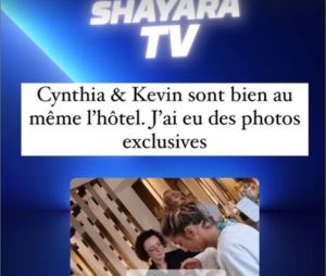 Kevin Guedj et Cynthia seraient en rapprochement selon Shayara TV et des blogueurs