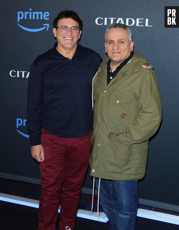 Joe Russo, Anthony Russo à la première de la série "Citadel" à Los Angeles, le 25 avril 2023.  Celebrities at the premiere of "Citadel" in Los Angeles. April 25th, 2023. 