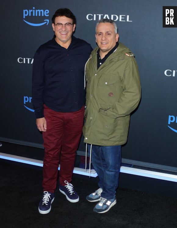 Joe Russo, Anthony Russo à la première de la série "Citadel" à Los Angeles, le 25 avril 2023.  Celebrities at the premiere of "Citadel" in Los Angeles. April 25th, 2023. 