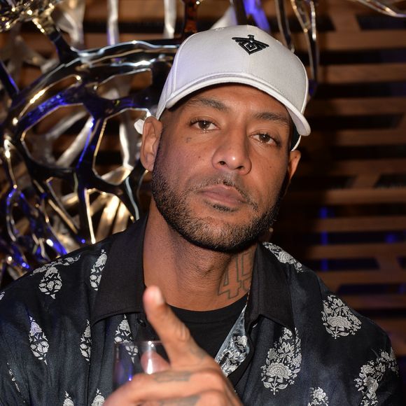 Nouvel épisode dans la guerre qui oppose Booba à Kaaris.
Booba - People à la soirée "Hublot loves Art" par la marque Hublot à la Fondation Louis Vuitton à Paris. Le 16 décembre 2019 © Veeren / Bestimage