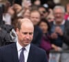 Le prince William, prince de Galles - La famille royale d'Angleterre à la rencontre de sympathisants devant le palais de Buckingham, à la veille du couronnement du roi à Londres, le 5 mai 2023.