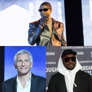 En 2010, Usher a sorti le tube planétaire "OMG".
Usher, Nagui et will.i.am.