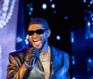 Il s'agit du public de Taratata, émission culte présentée par Nagui.
Usher - Les artistes sur la scène du festival "Lovers &amp; Friends" à Las Vegas, le 8 mai 2023. © Daniel DeSlover/Zuma Press/Bestimage