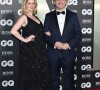 Michael Sheen et sa compagne Anna Lundberg - Photocall de la soirée "GQ Men of the Year" Awards à Londres le 3 septembre 2019