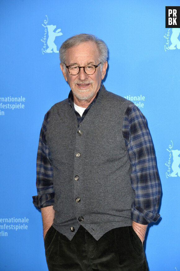 Steven Spielberg au photocall du 73ème festival international du film de Berlin (Berlinale), le 21 février 2023. Un Ours d'honneur lui sera remis pour l'ensemble de sa carrière. 