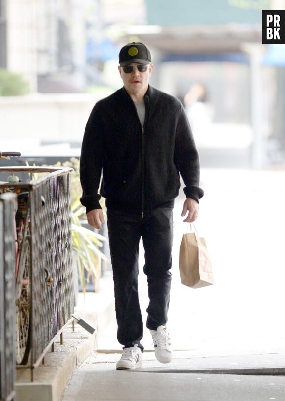 Exclusif - Matt Damon se promène à New York, le 17 avril 2023.