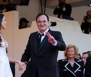 "Ca n'existe pas", "Ca suffit" : Quentin Tarantino a toujours une dent contre Netflix (et les autres)
Quentin Tarantino et sa femme Daniella Pick - Montée des marches du film « Elémentaire » pour la cérémonie de clôture du 76ème Festival International du Film de Cannes, au Palais des Festivals à Cannes. Le 27 mai 2023 © Jacovides-Moreau / Bestimage  