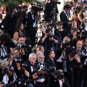 Quentin Tarantino et sa femme Daniella Pick - Montée des marches du film « Elémentaire » pour la cérémonie de clôture du 76ème Festival International du Film de Cannes, au Palais des Festivals à Cannes. Le 27 mai 2023 © Jacovides-Moreau / Bestimage 