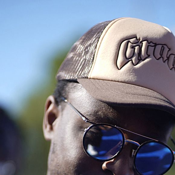 Exclusif - Dadju - People lors du Quai 54, le plus grand tournoi de Streetball au monde à Paris Tour Eiffel le 10 juillet 2022. © Veeren / Perusseau / Bestimage