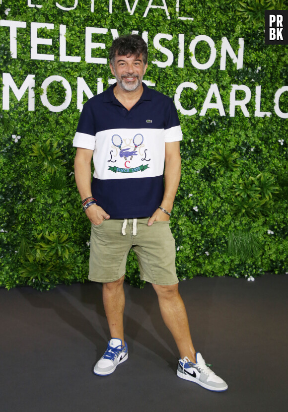 Stéphane Plaza pose lors d'un photocall lors du Festival de Televison de Monte Carlo le 21 juin 2022. c Denis Guignebourg/Bestimage