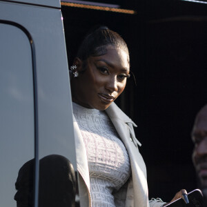 Aya Nakamura - Arrivées au défilé Givenchy prêt-à-porter automne-hiver 2023/2024 lors de la Fashion Week de Paris (PFW), à Paris, France, le 2 mars 2023.