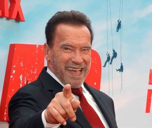Arnold Schwarzenegger à la première du film "Fubar" à Los Angeles, le 22 mai 2023. 