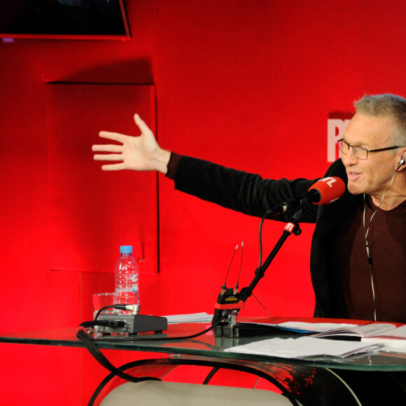 Laurent Ruquier à la conférence de presse de RTL en 2014. Photo by Alban Wyters/ABACAPRESS.COM
