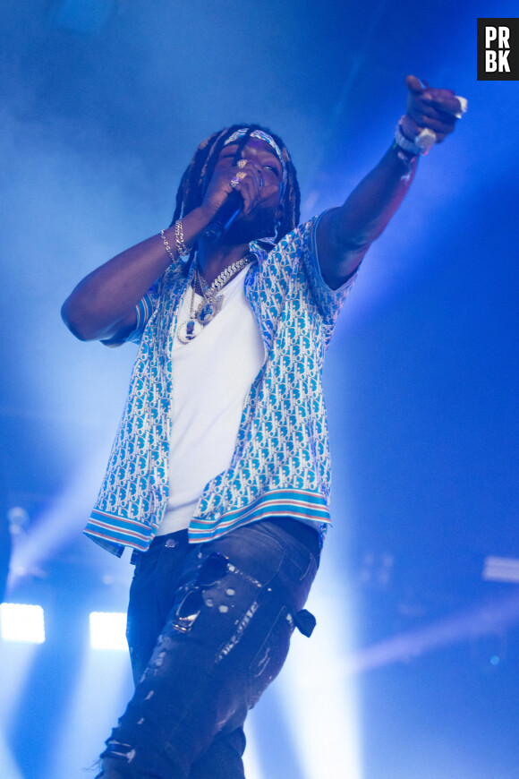 Il se tiendra du côté de Liège en Belgique.
Gazo, en concerts lors du festival Solidays 2022 à l'Hippodrome de Longchamp à Paris le 24 juin 2022. © Jeremy Melloul / Bestimage