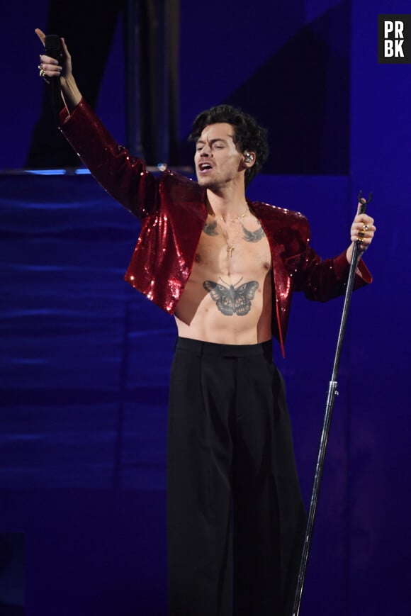 Harry Styles était en concert à Cardiff.
Harry Styles ( meilleur single avec As it was, meilleur album pour Harry's House, meilleure performance pop et meilleur artiste de l'année) lors de la cérémonie des Brit Awards 2023 à l'O2 Arena à Londres le 11 février 2023.