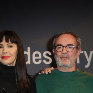 Jean-Luc Reichmann (Président du jury Jeunesse), Mathilda May (Présidente du jury Fiction), Bruno Solo (Président du jury Documentaire) et Laurence Boccolini (Présidente du jury Flux) - Les membres des jurys à la soirée d'inauguration de la 25ème Edition du Festival TV de Luchon. Le 1er février 2023 © Patrick Bernard / Bestimage