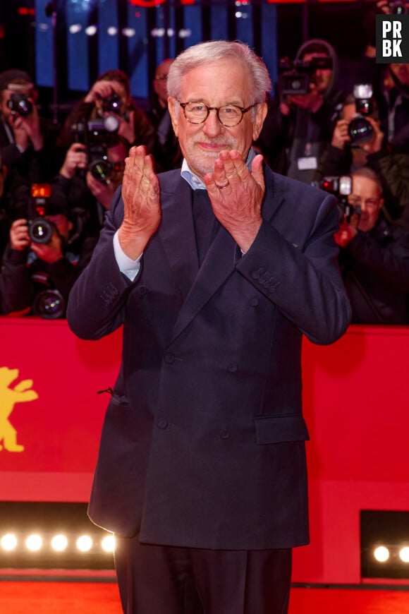 Steven Spielberg à la première du film "The Fabelmans" lors de la 73ème édition du festival international du film de Berlin (La Berlinale 2023), le 21 février 2023. 