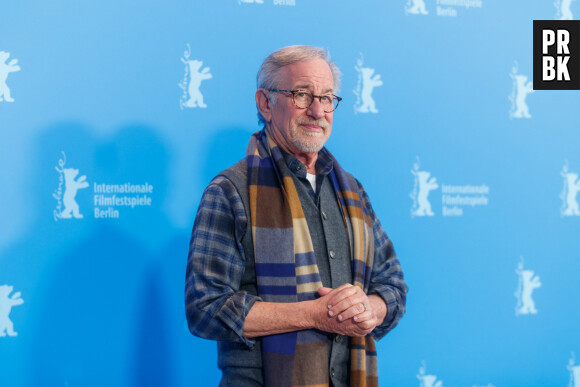 Steven Spielberg au photocall du film "The Fabelmans" lors de la 73ème édition du festival international du film de Berlin (La Berlinale 2023), le 21 février 2023. 