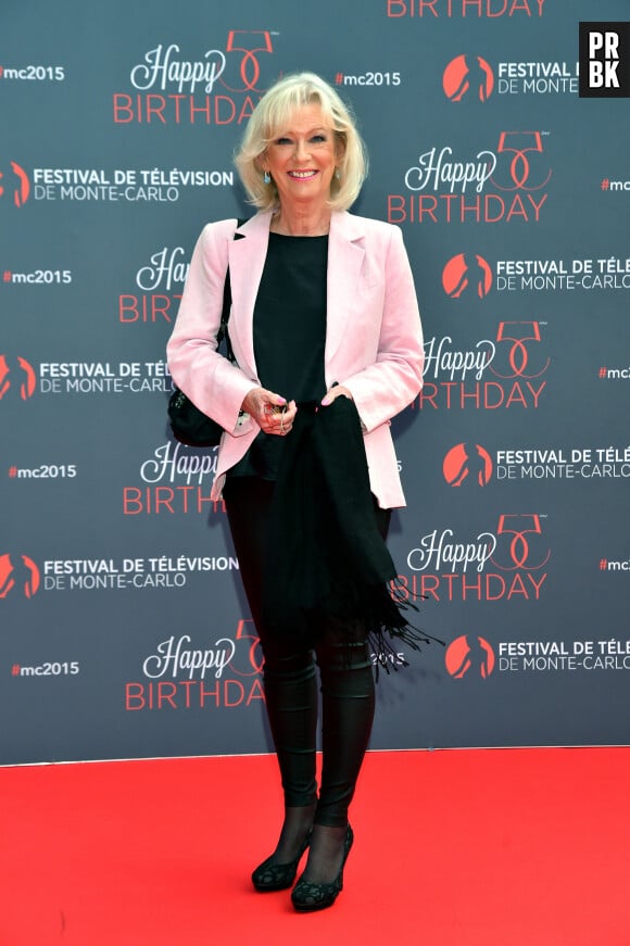 Evelyne Leclerc - Soirée anniversaire des 55 ans lors du 55ème Festival de Télévision de Monte-Carlo, le 16 juin 2015, à Monaco.