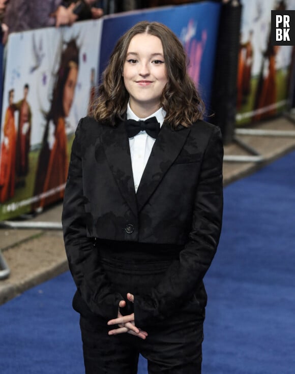 Bella Ramsey à la première du film "Catherine Called Birdy" à Londres, le 20 septembre 2022.