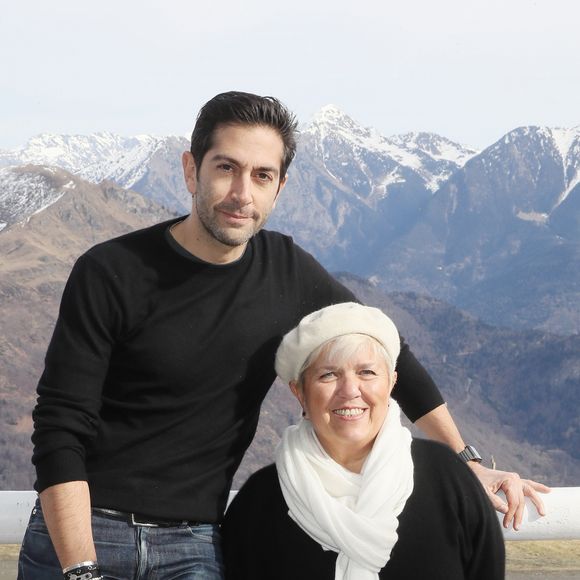 Mimie Mathy et guest lors du 22ème Festival des créations télévisuelles de Luchon, France, le 7 février 2020. © Patrick Bernard/Bestimage