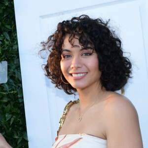 Vaimalama Chaves (Miss France 2019) à la soirée Jardin Secret sur le rooftop de l'hôtel The Peninsula Paris le 7 juin 2023. © Rachid Bellak / Bestimage 