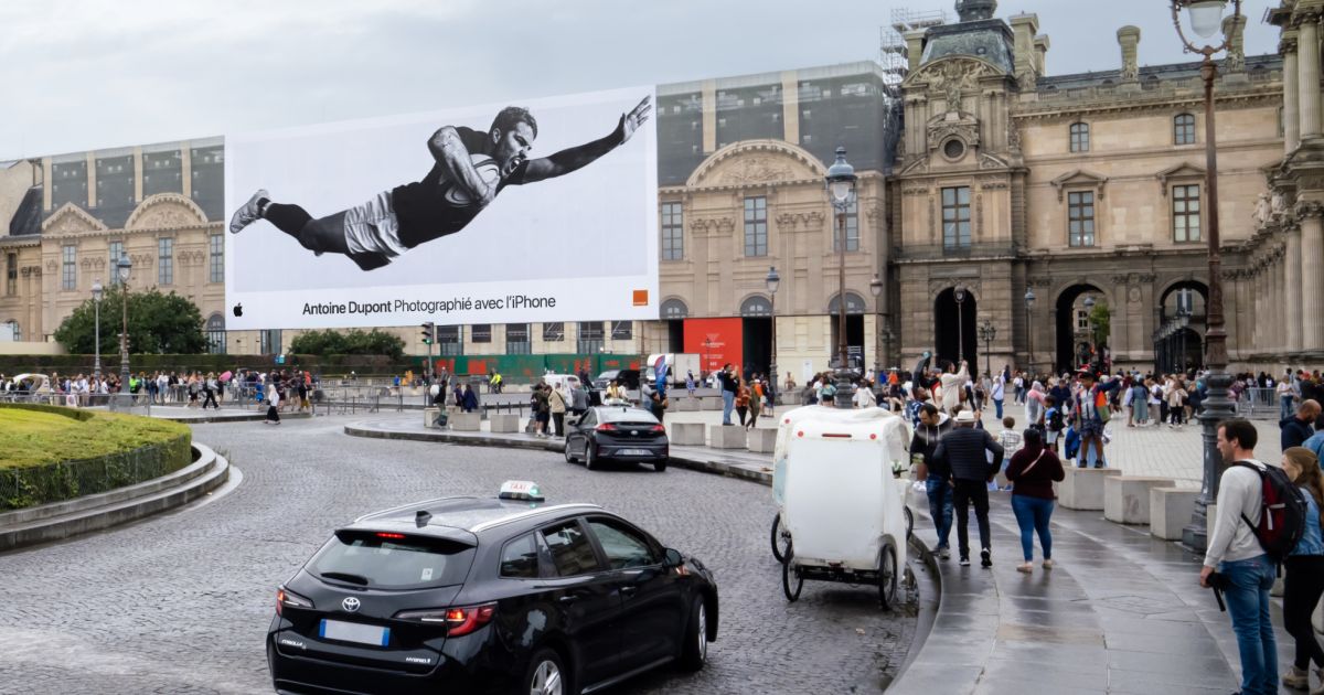 La photo d'Antoine Dupont pour Apple et la campagne Photographié avec l