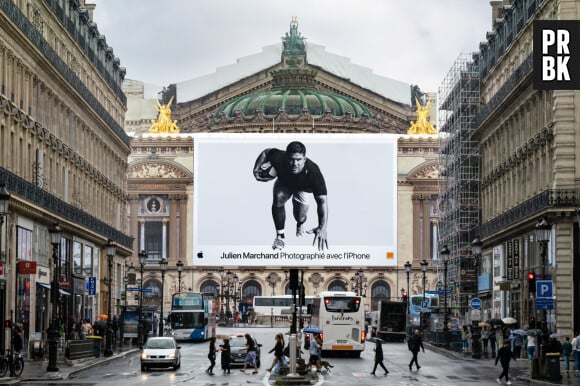 La photo de Julien Marchand pour Apple et la campagne "Photographié avec l'iPhone" dans Paris






