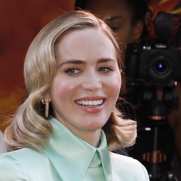 Emily Blunt - Arrivées sur le tapis rouge de l'avant première mondiale du film "Oppenheimer" au Grand Rex à Paris le 11 juillet 2023. © Denis Guignebourg/Bestimage 