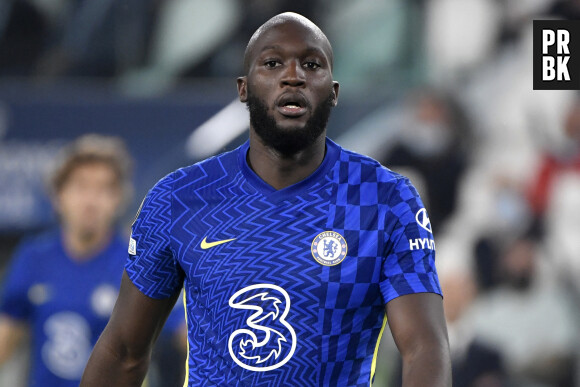 Match de Champions League 2021 "Juventus vs Chelsea (1-0)" à Turin, le 30 septembre 2021.  Romelu Lukaku of Chelsea looks on during the Uefa Champions League group H football match between Juventus FC and Chelsea at Juventus stadium in Torino (Italy), September 29th, 2021. 