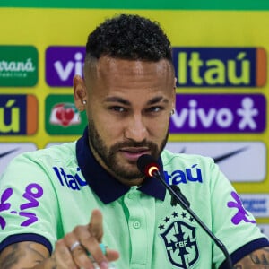 Neymar Jr. conférence de presse à Belem, le 7 septembre 2023. 