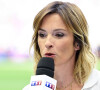 Isabelle Ithurburu - Le XV de France affrontait l’Australie (41-17) au Stade de France, pour sa dernière rencontre de préparation avant le match d’ouverture du Mondial contre la Nouvelle-Zélande le 27 aout 2023.