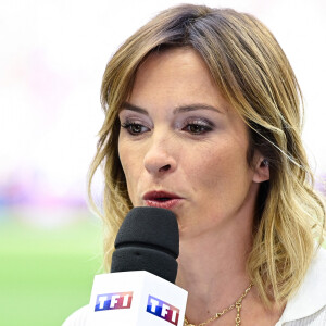 Isabelle Ithurburu - Le XV de France affrontait l’Australie (41-17) au Stade de France, pour sa dernière rencontre de préparation avant le match d’ouverture du Mondial contre la Nouvelle-Zélande le 27 aout 2023.