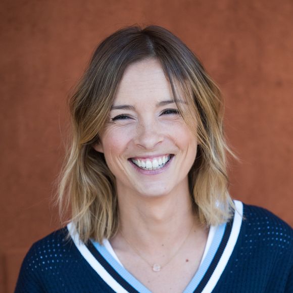 Isabelle Ithurburu - Célébrités dans le village des internationaux de France de tennis de Roland Garros à Paris, France, le 6 juin 2019. © Jacovides-Moreau/Bestimage