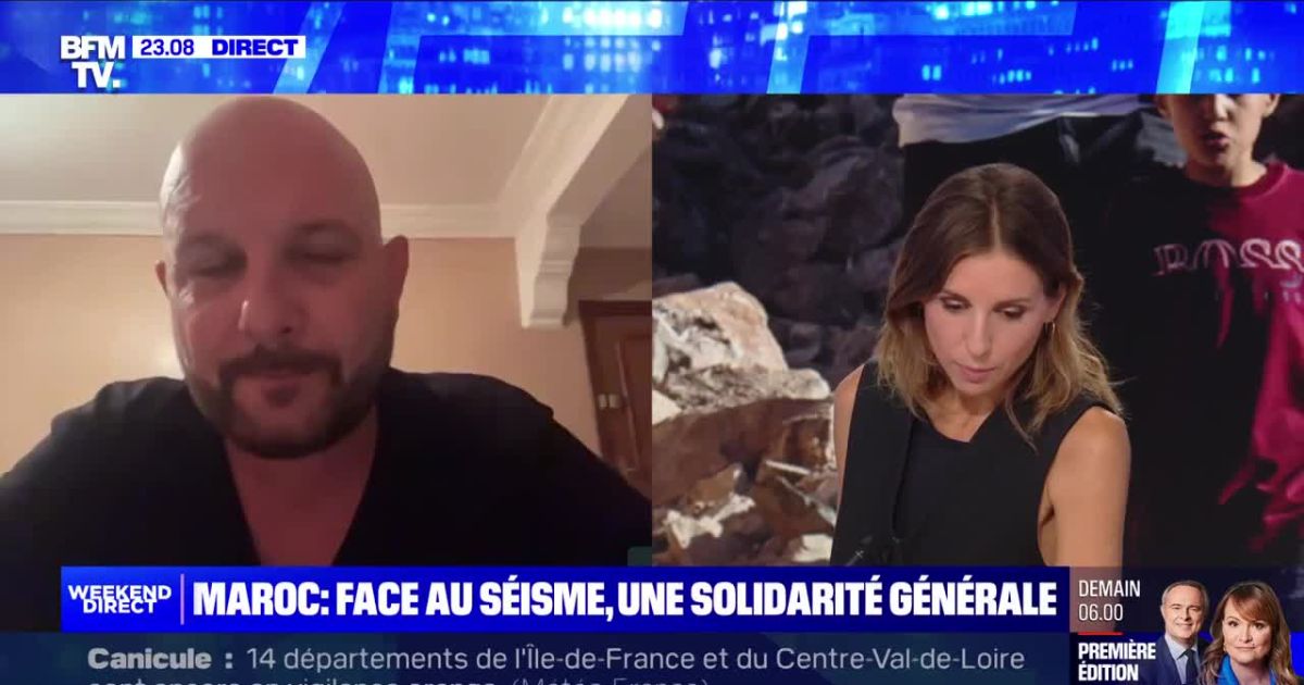un témoin du séisme au Maroc raccroche au nez de BFMTV en direct après un violent accrochage – Purebreak un témoin du séisme au Maroc raccroche au nez de BFMTV en direct après un violent accrochage – Purebreak