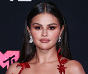 Selena Gomez au photocall de la cérémonie des MTV Video Music Awards 2023 au Prudential Center à Newark, New Jersey, Etats-Unis, le 12 septembre 2023. 