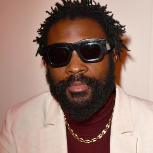 Damso - Photocall en front row du défilé "Le Raphia" de la maison Jacquemus au Bourget le 12 décembre 2022. © Veeren / Clovis / Bestimage
