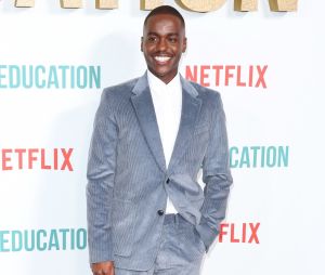 Ncuti Gatwa lors de la première de la saison 2 de la série télévisée Netflix "Sex Education" au cinéma Genesis à Londres, Royaume Uni, le 8 janvier 2020.  Celebs attending the Netflix "Sex Education" Season 2 Premiere at Genesis Cinema in London, UK, on January 8, 2020. 