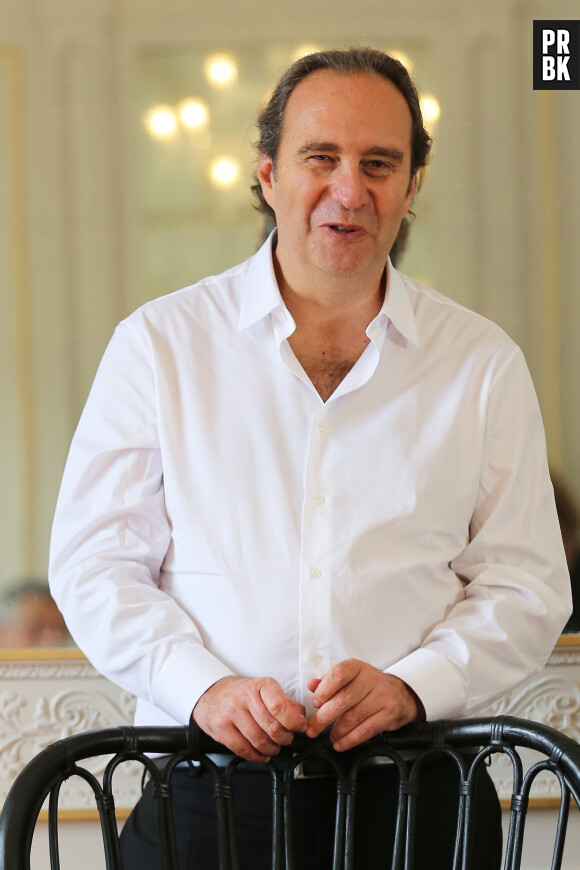 Xavier Niel, patron de Free, est venu rencontrer les chefs d'entreprise Bordelais à l'initiative de Virginie Calmels, l'adjointe d'Alain Juppé à l'économie, l'emploi et la croissance durable à Bordeaux le 18 septembre 2015