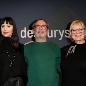 Jean-Luc Reichmann (Président du jury Jeunesse), Mathilda May (Présidente du jury Fiction), Bruno Solo (Président du jury Documentaire) et Laurence Boccolini (Présidente du jury Flux) - Les membres des jurys à la soirée d'inauguration de la 25ème Edition du Festival TV de Luchon. Le 1er février 2023 © Patrick Bernard / Bestimage