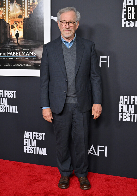 Steven Spielberg au photocall de la première de "Fabelmans" lors du 2022 AFI Festival à Los Angeles, le 6 novembre 2022.